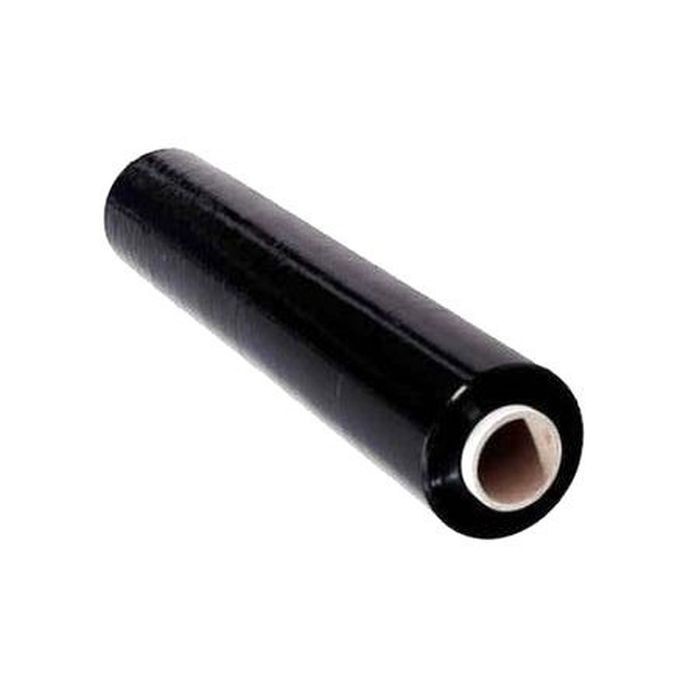 Folie stretch flexibila, uz manual, 23 microni, latime 50 cm, 1.4 kg brut, negru - imagine 7